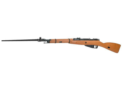Win Gun Mosin-Nagant M44 Overlord Airsoft Sniper Rifle Co2 Powered in Wood
