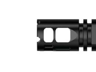 Ares M45X-S Airsoft Gun Flash Hider Type D (GH-031) in Black