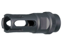 Ares M16 Airsoft Flash Hider (14mm Thread - Type D) in Black