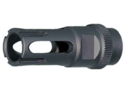 Ares M16 Airsoft Flash Hider (14mm Thread - Type D) in Black