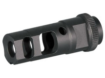 Ares M16 Airsoft Flash Hider (14mm Thread - Type G - FH-026) in Black