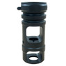 Ares x Amoeba Mutant Airsoft Flash Hider - Type D (AM-M-FH-004) in Black
