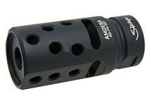 Ares Amoeba Striker Airsoft Flash Hider AS-01 (AS-FH-007) in Black