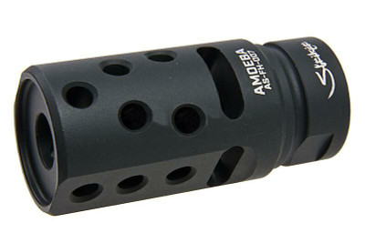 Ares Amoeba Striker Airsoft Flash Hider AS-01 (AS-FH-007) in Black