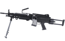 S&T M249 SAW Para Version Airsoft Gun in Black (ST-AEG103PARABK-R)