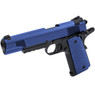 Nuprol Raven 1911/MEU-R GBB Airsoft Pistol in Blue & Black