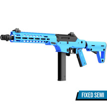 Vorsk VMP-2M GBB DMR Airsoft Rifle Dual Tone Blue (400 FPS / Fixed Semi)