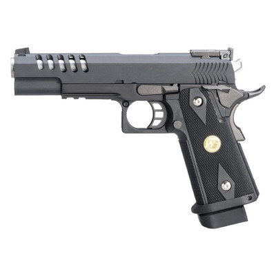 WE HI CAPA 5.1K Hi-Capa GBB Airsoft Pistol in Black