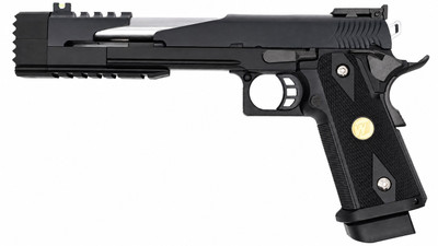 WE Tech Dragon 7.0 Type-B Government model GBB Pistol in Black