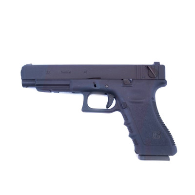 WE Tech EU35 GEN3 GBB Airsoft Pistol in Black
