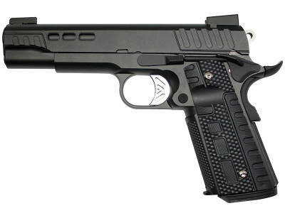 Ascend Airsoft KP1911 Custom GBB Airsoft Pistol in Black (AS-KP1101)