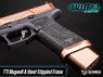 EMG/ARMY Armament R34-3 TTI JW Series Ballerina GBB Airsoft Pistol in Bronze