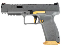 Cybergun CANiK SFx RIVAL GBB Airsoft Pistol in Grey/Gold