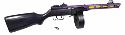 Snow Wolf PPSH AEG With Dual Magazine in Real Wood (SW-09W) Custom paint job (SW-09W-C)