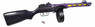 Snow Wolf PPSH AEG With Dual Magazine in Real Wood (SW-09W) Custom paint job (SW-09W-C)