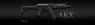 Tokyo Marui AKX ZET System Gas Blowback Airsoft Rifle in Black