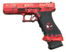 WE EU17 Series Ascend Airsoft DP17 Gas Blowback Pistol in Red