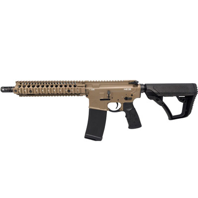 Double Eagle/EMG G106A Daniel Defense MK18 10.5inch MWS GBB M4 Rifle in Tan