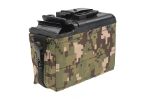 Classic Army Magazine For M249 / LMG 1200rd Box Type Green Digital (P25P-KE)