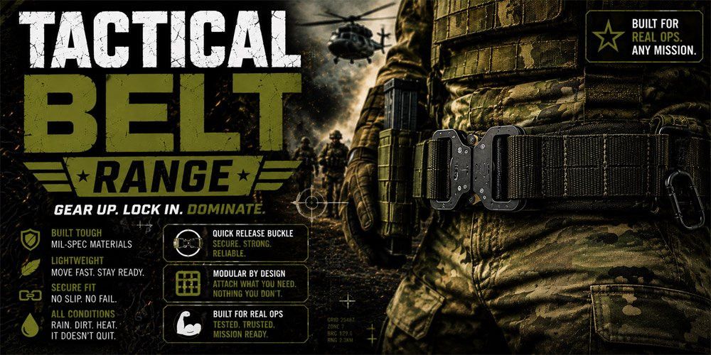 tactical belts