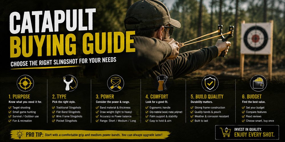 hunting catapults uk buying guide
