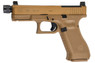 Umarex Glock G19X MOS Gas Blowback Airsoft Pistol in Coyote Tan Umarex Glock G19X MOS Gas Blowback Airsoft Pistol in Coyote Tan