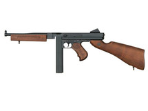Ares Thompson M1A1 AEG EBB with stick mag in Real Wood (SMG-005)