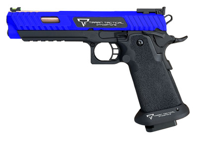 EMG /Armorer Works TTI 2011 Combat Master Island JW3 GBB Pistol in Blue 