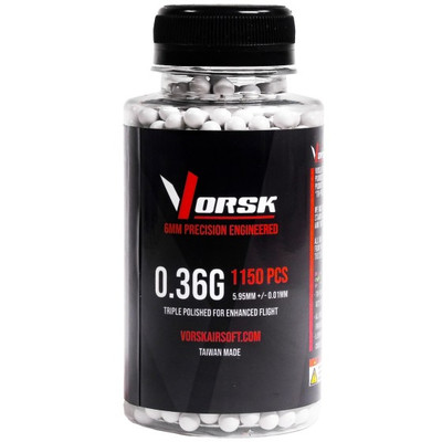 6mm Precision Airsoft BBs 1150R (STD - 0.36g) (VCP-BB-1150-036)