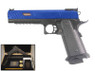 Double Bell 789+ JW3 Baba Yaga GBB Pistol with Deluxe Collector Box in Blue