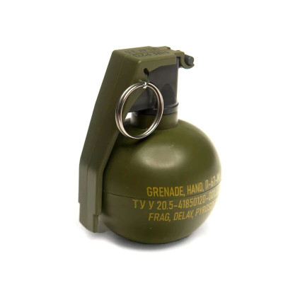 Pyrosoft Airsoft Hand Grenade P-67-M Nato - Chalk - Pack of 10 Grenades