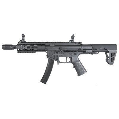 King Arms PDW 9mm SBR M-LOK Airsoft Electric Rifle Black (KAAG220BK)