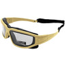 Nuprol Defence Pro THERMAL Airsoft Eyewear in Tan/Clear Nuprol Defence Pro THERMAL Airsoft Eyewear in Tan/Clear
