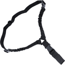 Nuprol One Point Bungee Airsoft Rifle Sling in Black