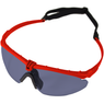 Nuprol Battle Pro EN166 Protective Airsoft Glasses (Red-Smoked) 