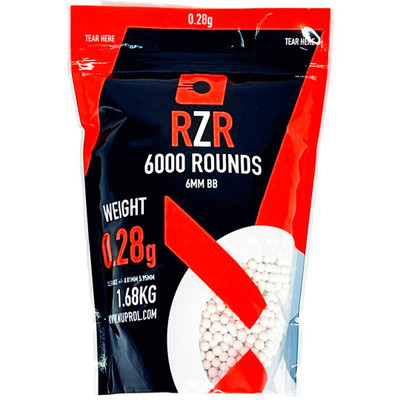 Nuprol RZR Airsoft BB Pellets 0.28g - 6000 Rounds 