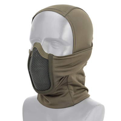 Nuprol Balaclava Mesh Face Shield in Green