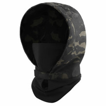 Big Foot Night Protection Headgear in Black Multicam (Cordura)