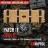 Nuprol Large Premium Rifle Case Velcro Patch with Wave Foam in Black