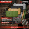 Nuprol Medium Premium Rifle Case with P&P Foam in Green