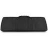 Nuprol Essential Airsoft Rifle Bag 36" in Black, back view showing carry straps and padded handle on white
