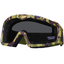 Nuprol Battle Visor THERMAL EN166 Protective Airsoft Goggles (Camo-Smoked) 
