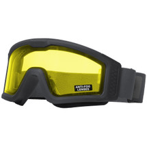 Nuprol Battle Visor THERMAL EN166 Protective Airsoft Goggles (Black-Yellow)