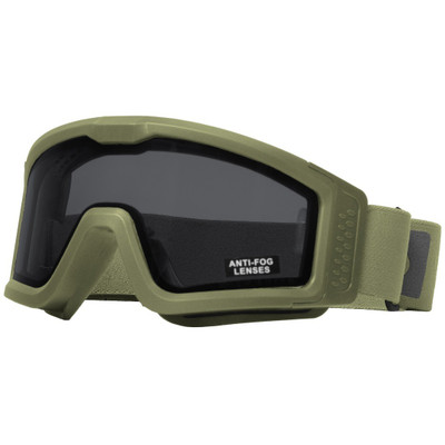 Nuprol Battle Visor THERMAL EN166 Protective Airsoft Goggles (Green-Smoked)