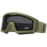 Nuprol Battle Visor THERMAL EN166 Protective Airsoft Goggles (Green-Smoked)