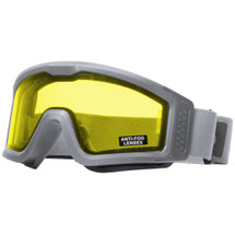 Nuprol Battle Visor THERMAL EN166 Protective Airsoft Goggles (Grey-Yellow)