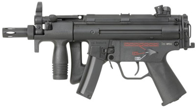H&K MP5 PDW Full Metal AEG Rifle with Eshooter ETU GEN-2 in Black (CM041PDW)