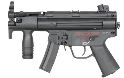 H&K MP5K Full Metal AEG SMG Rifle with Eshooter ETU GEN-2 in Black (CM041K)