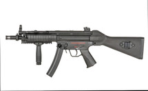 H&K MP5A4 RIS Full Metal AEG Rifle with Eshooter ETU GEN-2 in Black (CM041B)