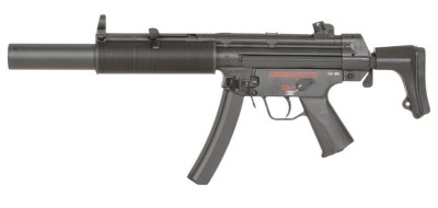 H&K MP5SD6 Full Metal AEG Rifle with Eshooter ETU GEN-2 in Black (CM041SD6)